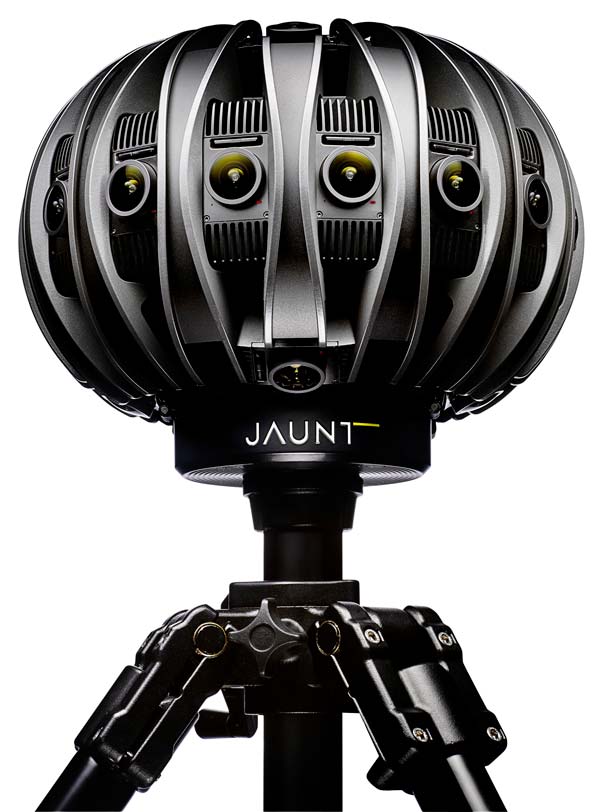 The Jaunt VR 360-degree camera