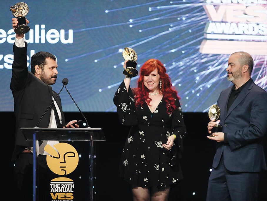 The VES Award for Outstanding Animated Character in an Episode or Real-Time Project went to The Witcher (Nivellen The Cursed Man) and the team of Marko Chulev, Rasely Ma, Mike Beaulieu and Robin Witzsche.