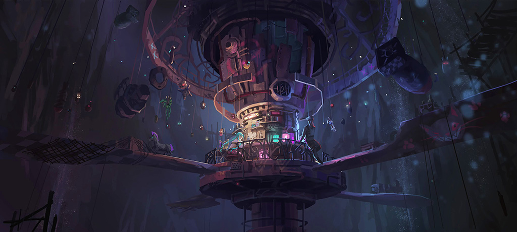 Jinx is more of artisan than a scientist, so her inventions are assembled in a dangerous workshop environment.