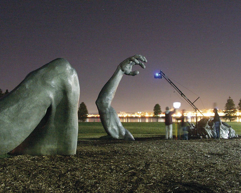 High-accuracy 3D LiDAR scanning of an iconic monumental sculpture called “Awakening” located at Hains Point in Washington, D.C.The results of this documentation process can be used for various conservation processes or to reproduce the complex 3D sculpture. (Image courtesy of Direct Dimensions)