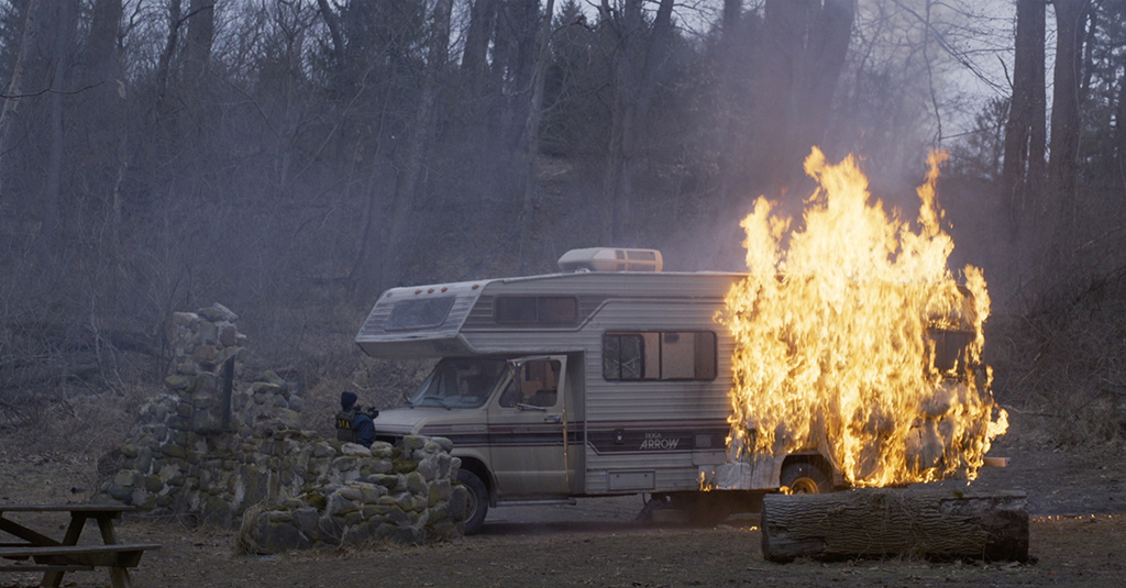 The explosion that occurs in Episode 108 was the biggest in terms of scope.