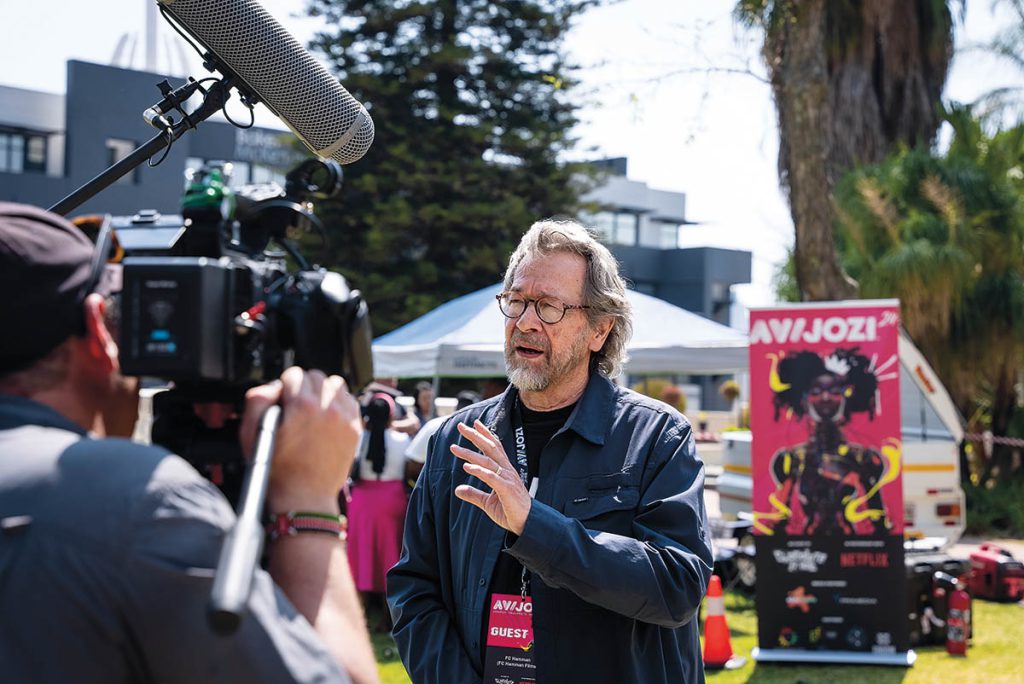 South African director/producer/cinematographer and drone cinemtography specialist FC Hamman, Founder of FC Hamman Films, at AVIJOZI 2024.