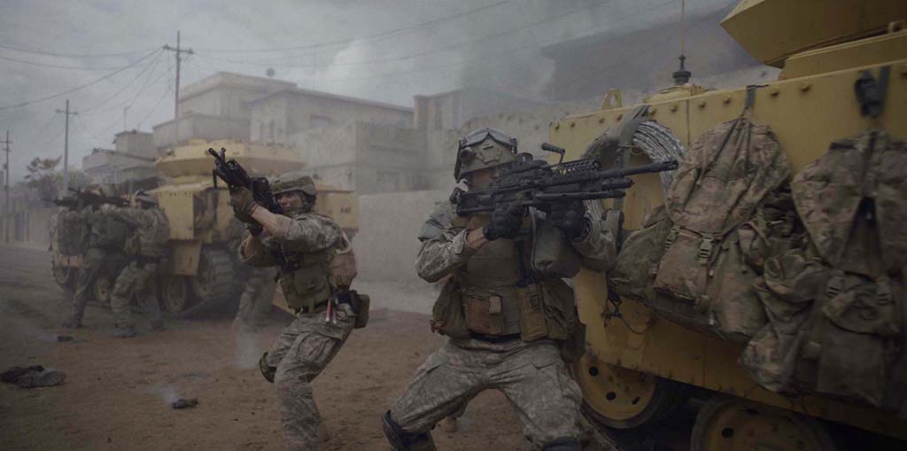 Cinesite served as the sole vendor on Warfare and was responsible for approximately 200 visual effects shots.