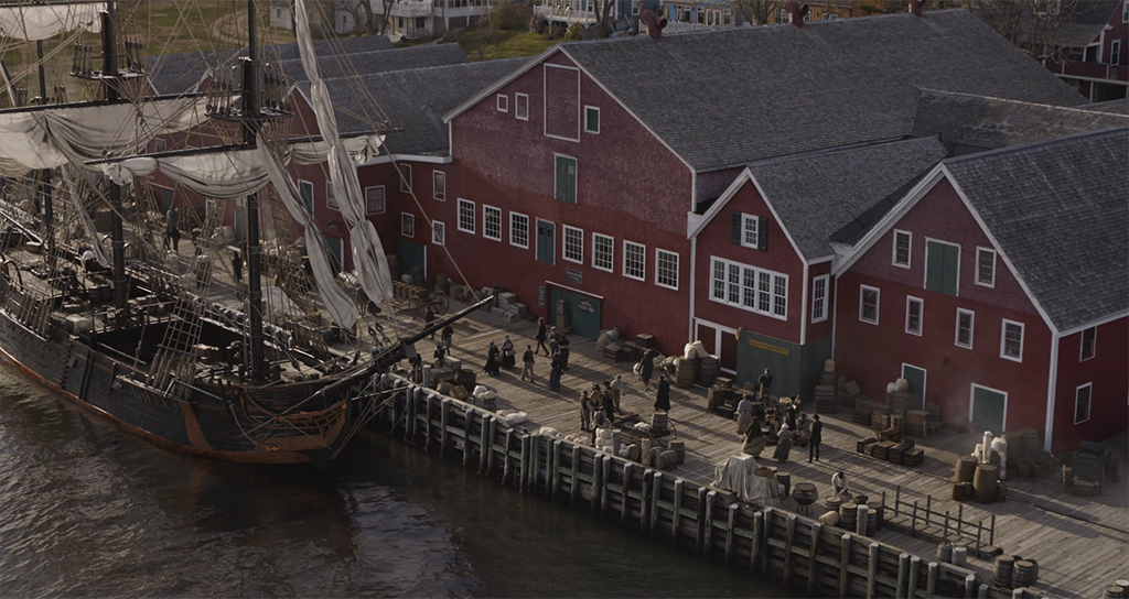 The CG team at Ingenuity Studios made multiple parts of the ships in order to achieve diversity through kit-bashing.