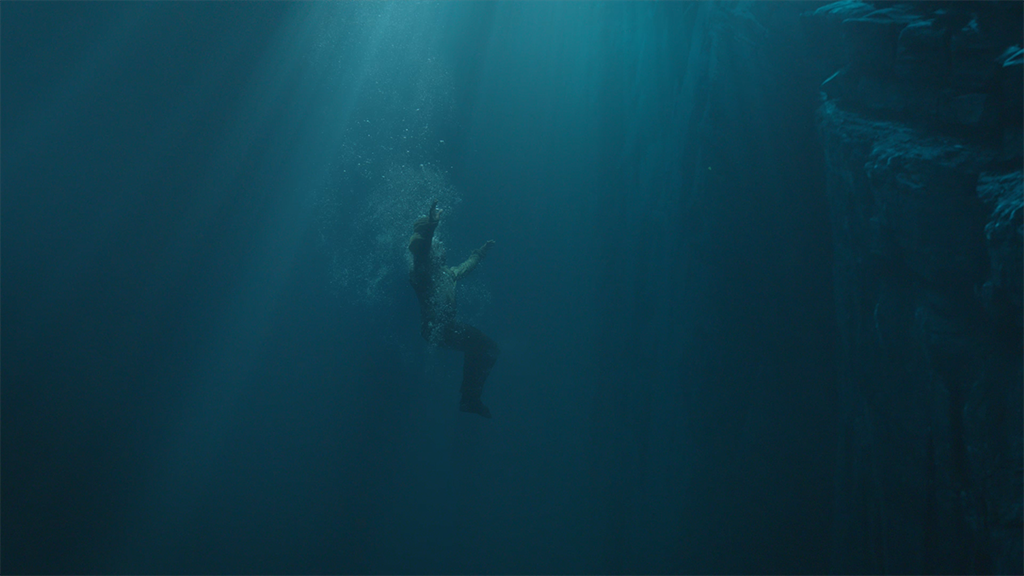 There is a theatrical quality to the underwater sequence, which conveys the loneliness and isolation that Washington Black is feeling.