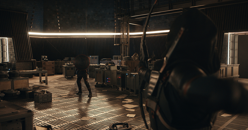 Explosions were dialed down to make them more believable. 