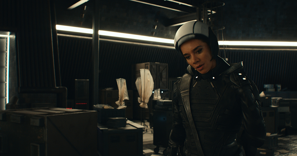Allowing the quick opening and closing of the of helmet for Ghost was the conceit that it utilizes nanomite technology.