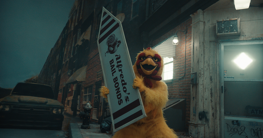 Contributing to the surrealness are the Thunderbolts entering the dark recesses of Bob's mind and encountering his time spent as a chicken mascot high on meth. 