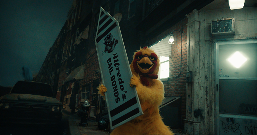 Contributing to the surrealness are the Thunderbolts entering the dark recesses of Bob's mind and encountering his time spent as a chicken mascot high on meth. 