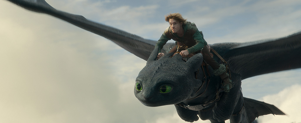 The live-action version was able to elevate the flying scenes. 