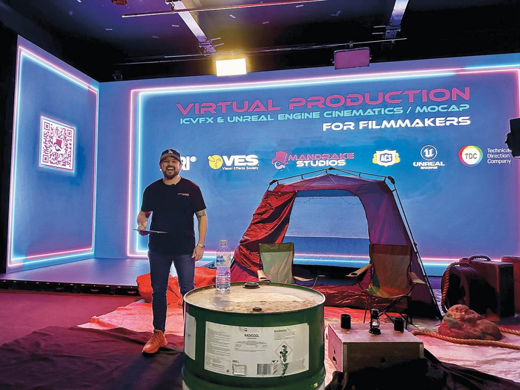 VES Australia hosts a “Virtual Production Workshop for Filmmakers on ICVFX & Unreal Engine Cinematics” with Mandrake Studios, TDC, ARRI and the ASC