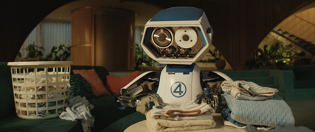 Through eye motion and pantomime, H.E.R.B.I.E. was able to convey whether he was happy or sad. 