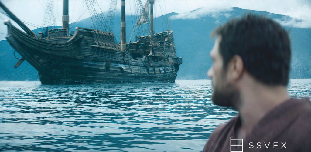 Screen Scene VFX (SSVFX), an award-winning post and VFX company based in Dublin, was one of the key teams responsible for building the vast world of Shōgun. (Image courtesy of SSVFX)