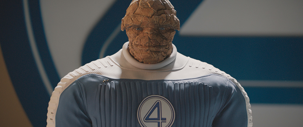 The facial capture for the Thing established the process for the other characters.
