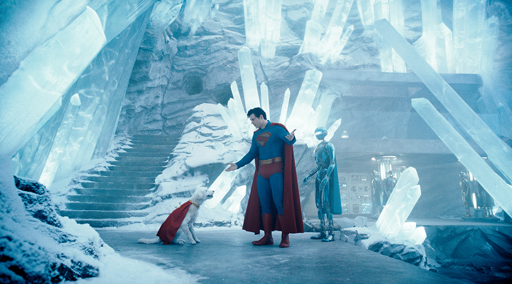 Framestore was always checking to make sure that Krypto behaved like a real dog. (Image courtesy of Warner Bros. Pictures)