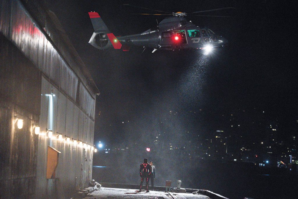 Principal photography took place in Vancouver with the majority of the scenes shot at night.