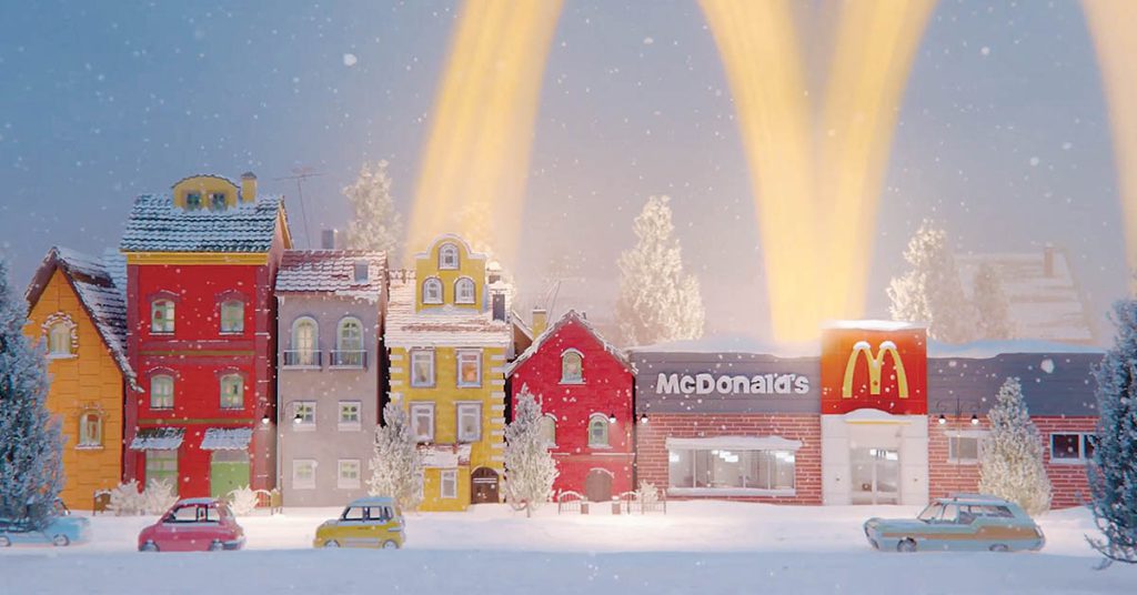 Rodeo FX has delivered visual effects for commercials for many notable clients, including McDonald’s. (Images courtesy of Rodeo FX and McDonald’s)