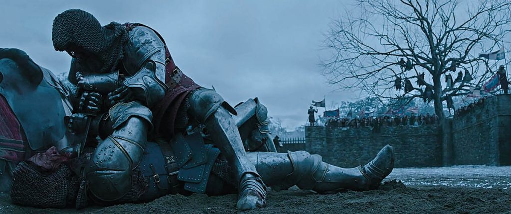 Bauwens is proud of being a part of The Last Duel (2021) as Head of Visual Effects for Mikros VFX. (Images courtesy of 20th Century Studios) 