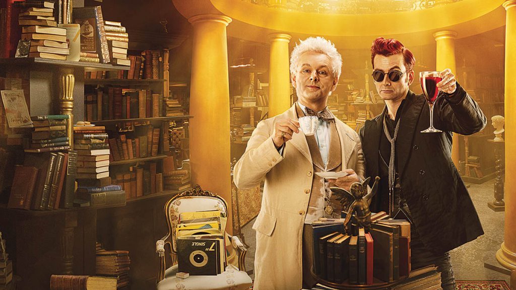EGG VFX, along with Milk VFX, Powerhouse VFX and Clear Angle Studios, were key vendors behind Season 2 of Good Omens, which streams onPrime Video. (Image courtesy of EGG VFX) 