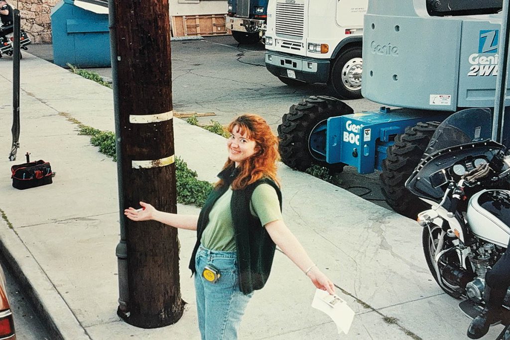 Saxen’s career-changing moment was working for Paul Thomas Anderson and Joe Letteri, VES, on Magnolia. (Photo courtesy of Robin Saxen)
