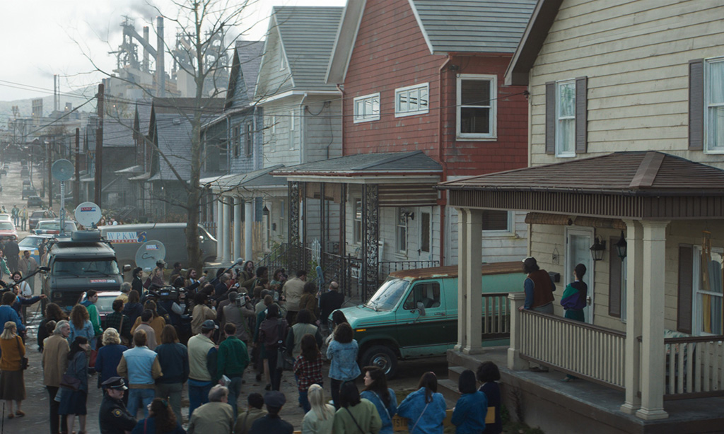 Practical houses were constructed, which helped ground the digital extensions.