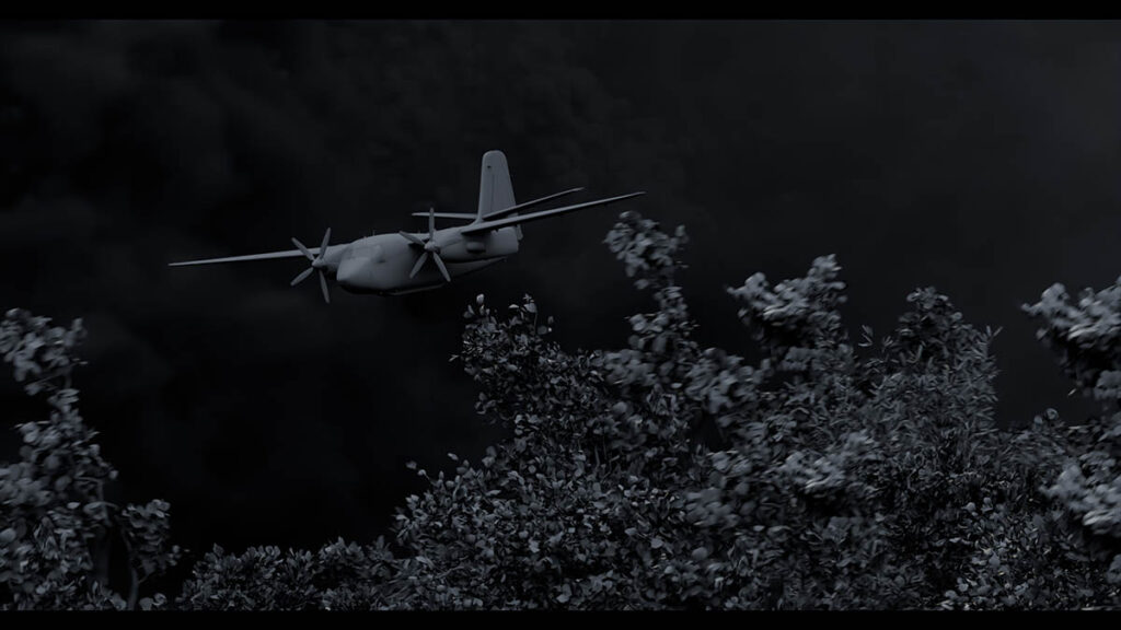 Fire retardant gets dropped under extremely windy conditions.