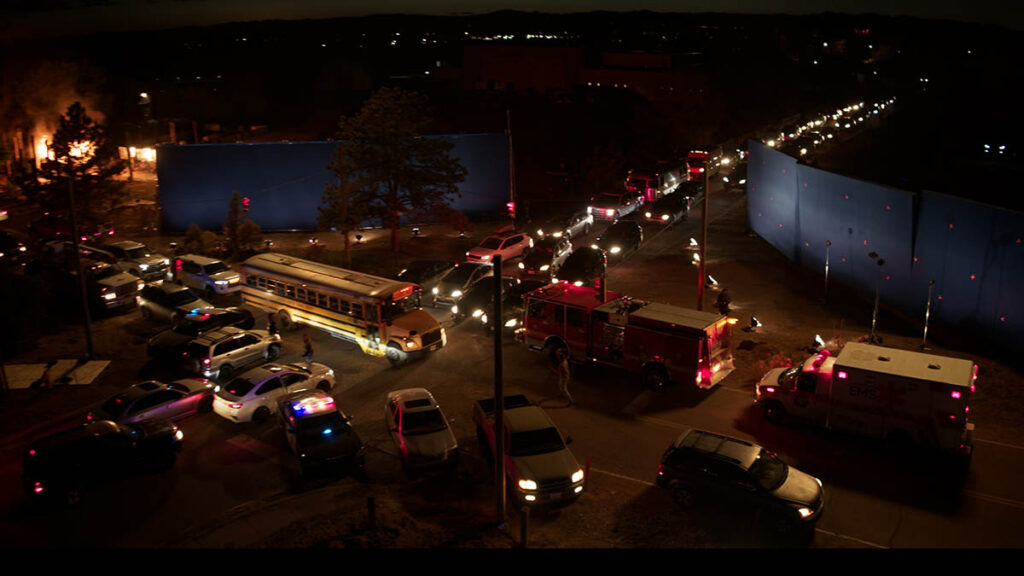 Principal photography took place in Albuquerque, New Mexico, with plates captured in California.