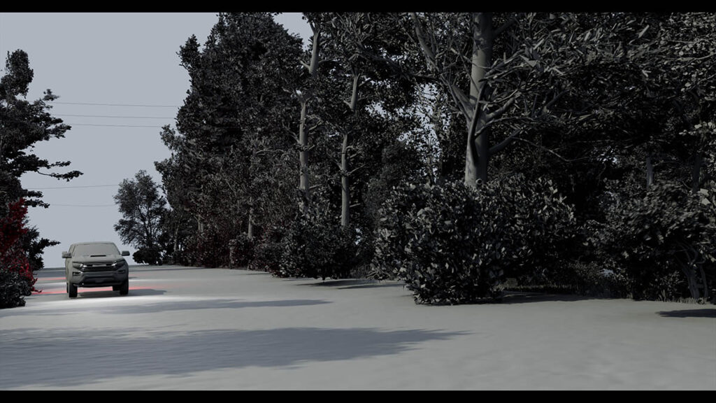 Different lighting situations had to be taken into account.