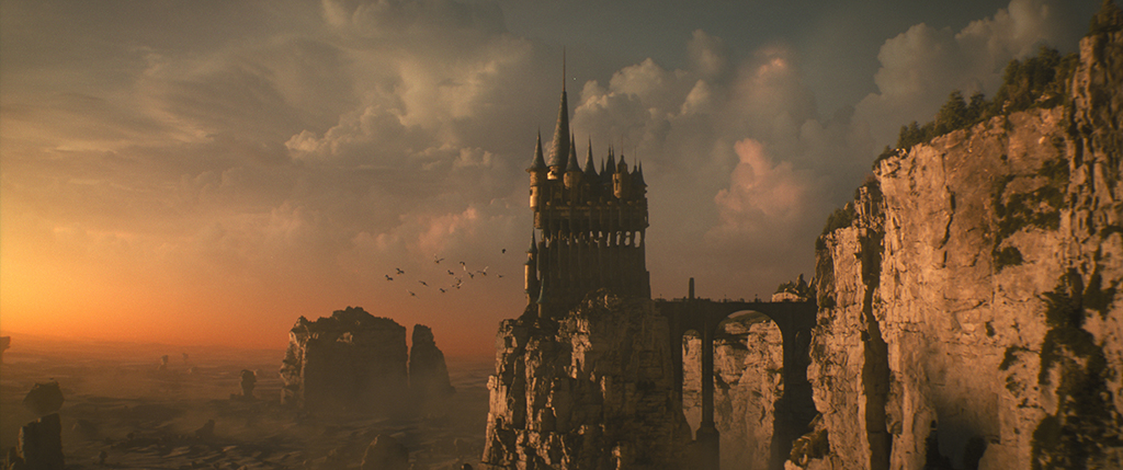 Skies play a critical role in conveying the right tone for shots.