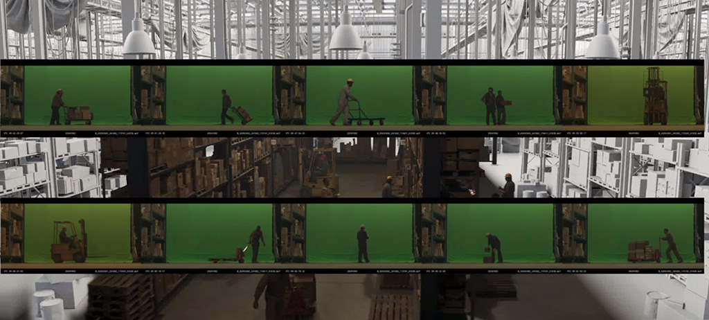 Reminiscent of the iconic closing shot of Raiders of the Lost Ark is the opening sequence that takes place at Army Medical Museum.