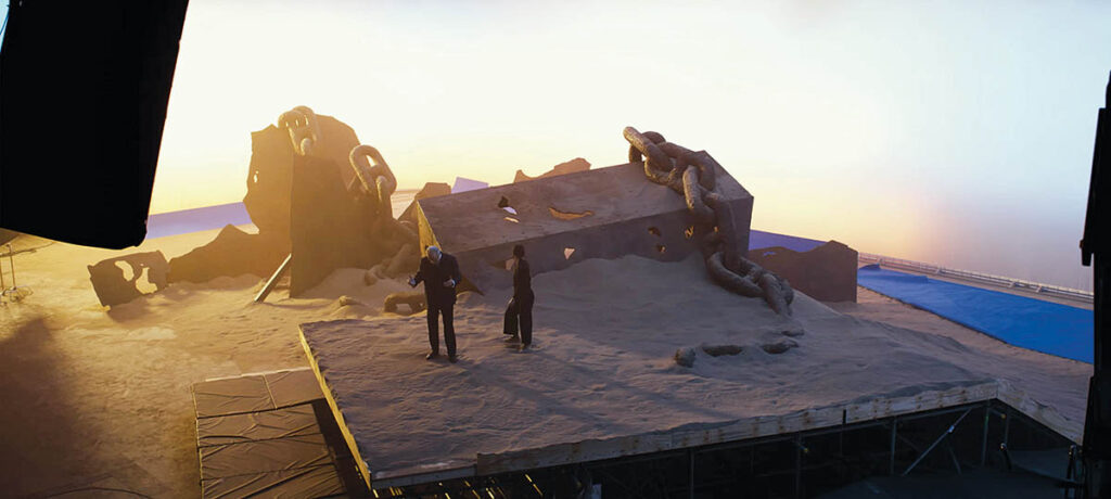 Over the past 40 years, BUF has specialized in specific designs for film and television productions such as 3 Body Problem. (Images courtesy of BUF and Netflix)