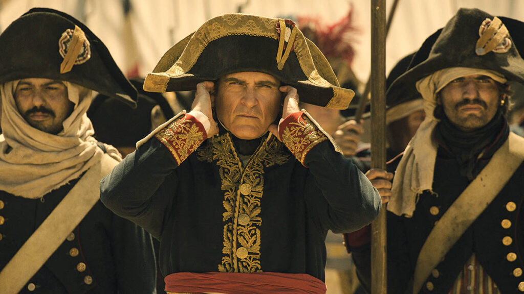 Spanning Central Europe is PFX, a full-service post-production studio that started off as a boutique studio in Prague and currently works on major studio projects such as Napoleon.(Image courtesy of PFX and Apple TV).