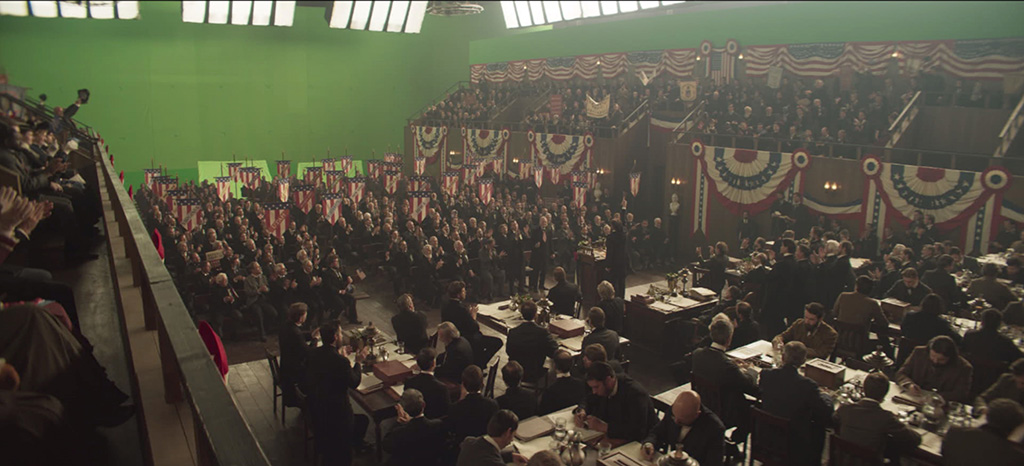 Unreal Engine was an indispensable tool in figuring out how to shoot the convention hall sequences. 