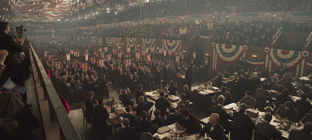 Unreal Engine was an indispensable tool in figuring out how to shoot the convention hall sequences. 