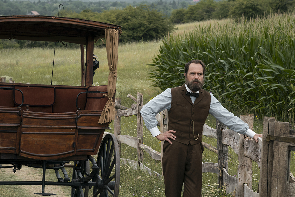 The art department took the lead while visual effects had a supporting role on Death by Lightning. (Photo: Larry Horricks)