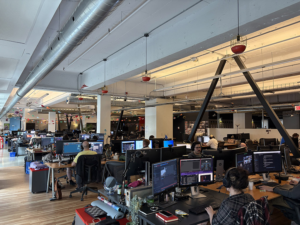 While Cinesite maintains physical studios for in-person work, its pipeline is designed to enable artists to work from anywhere in the world. (Image courtesy of Cinesite)