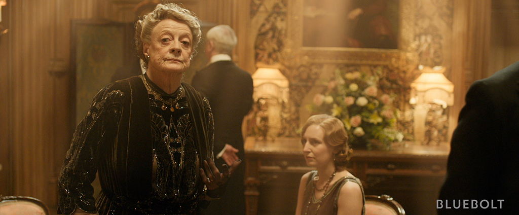 Footage from previous shows found in the Lady Mary’s Memories sequence had to be up-res'd.