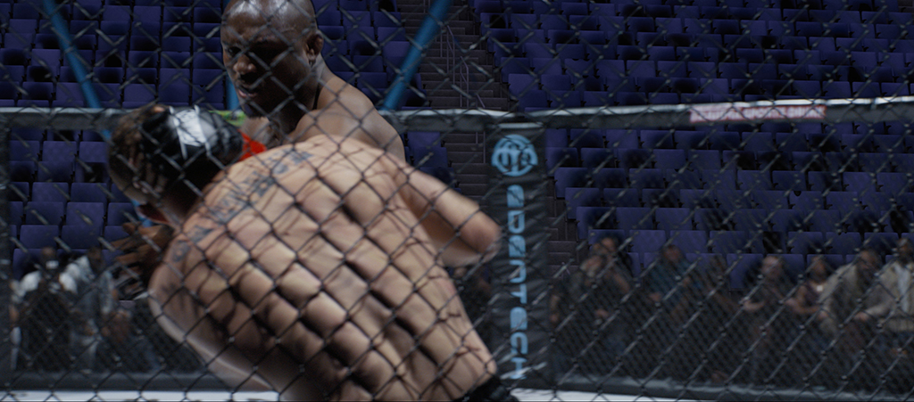 PFX initially became involved with The Naked Gun because of its expertise in crowd simulations.