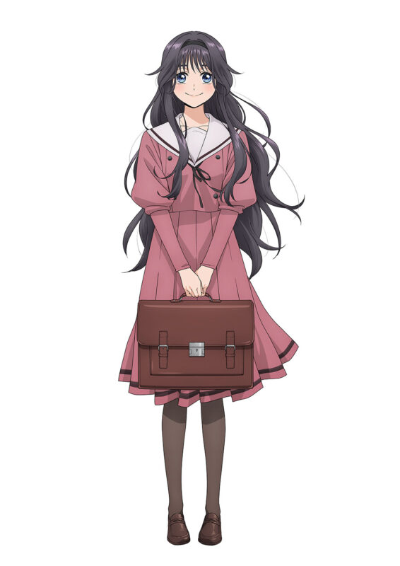 It was important that Kaoruko Waguri be small and delicate while avoiding poses that made her feel too stereotypically “girly.” (Image © Saka Mikami, KODANSHA/"The Fragrant Flower Blooms with Dignity" Committee)