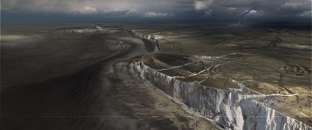 There is no shortage of craters to found throughout the landscape. 