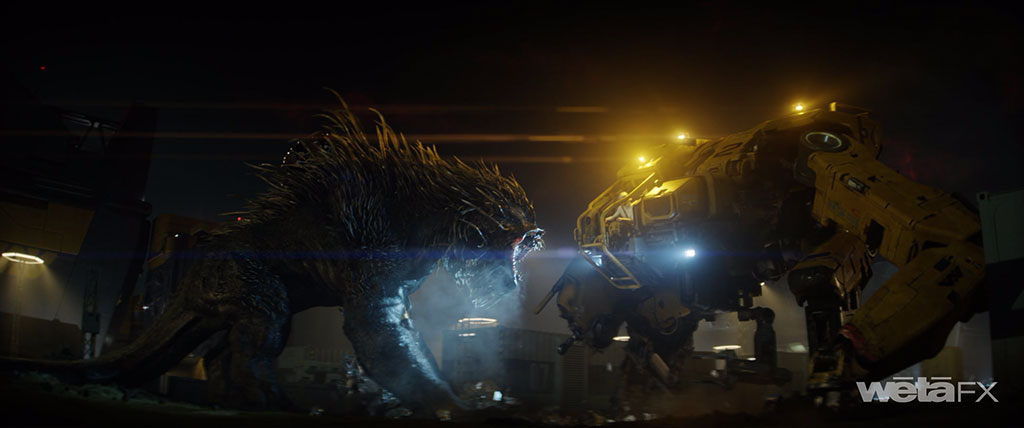 The Power Loader was armed with a saw to counter the Kalisk’s regenerative ability.