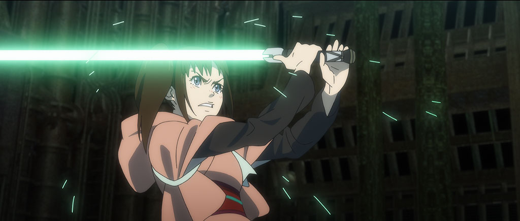 The lightsaber action scenes in The Ninth Jed: Child of Hope were fun to create but challenging.