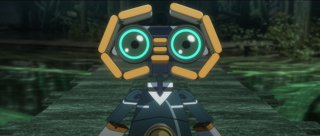 The facial expressions for Teto were originally done in 2D and then replicated in 3D.