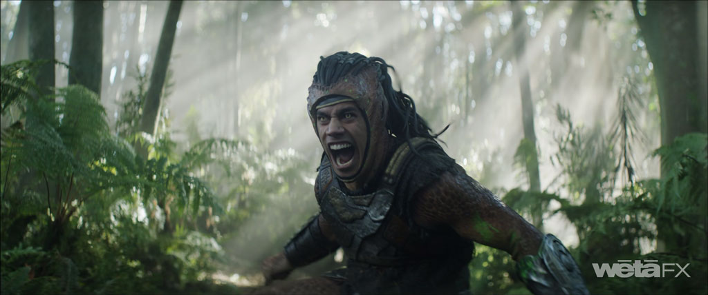 Because Dek’s body differs from a human’s, the animators had to reinterpret Dimitrius Schuster-Koloamatangi’s performance rather than reproduce it. 