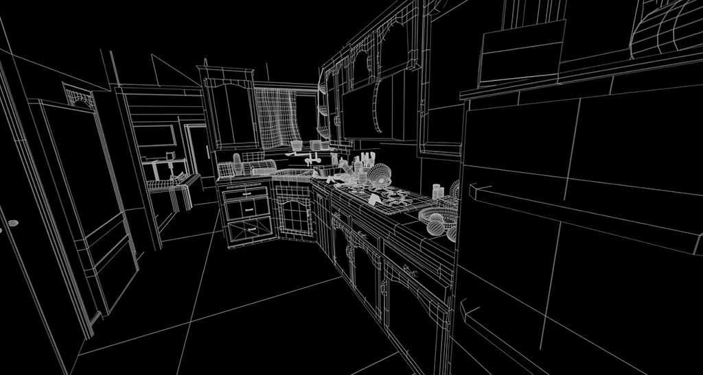 The filmmakers sought a plausible near-future look for Mercy that was on the edge of science fiction. Everything was based on existing tech and pushed just enough to facilitate the suspension of disbelief. (Image courtesy of DNEG and Amazon MGM Studios)