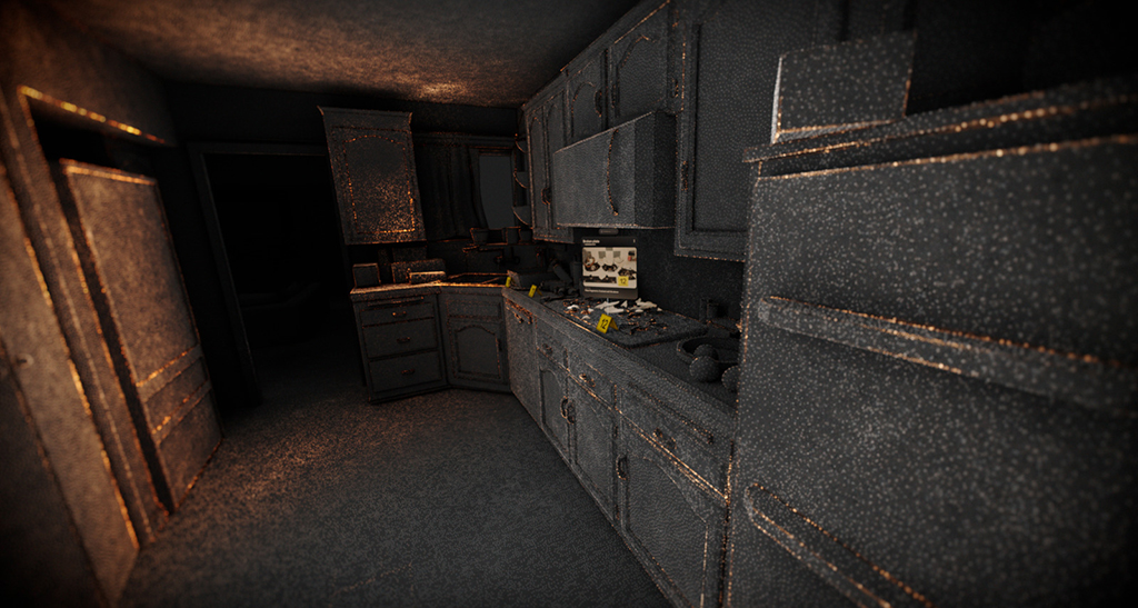 The filmmakers sought a plausible near-future look for Mercy that was on the edge of science fiction. Everything was based on existing tech and pushed just enough to facilitate the suspension of disbelief. (Image courtesy of DNEG and Amazon MGM Studios)