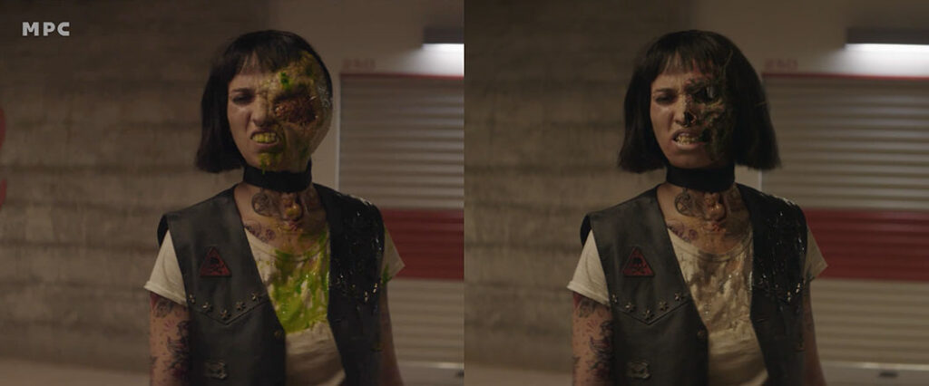 Creating the model of an infected human involves taking something extreme and shaping it into a form the audience understands at a glance.