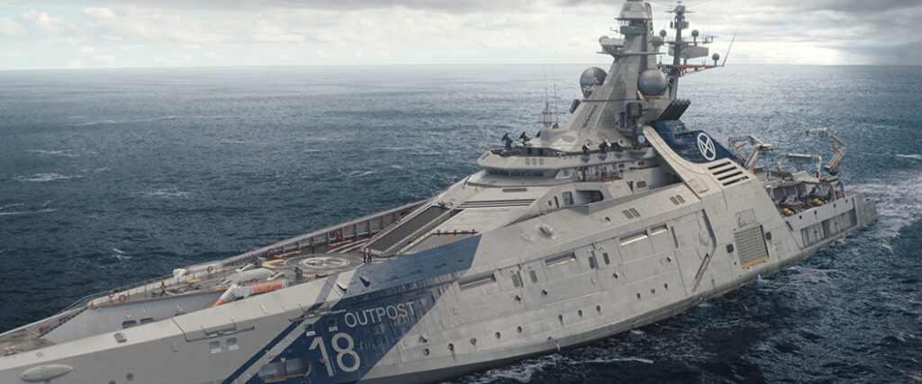 Monarch research vessel Outpost 18 was among the biggest set extensions.