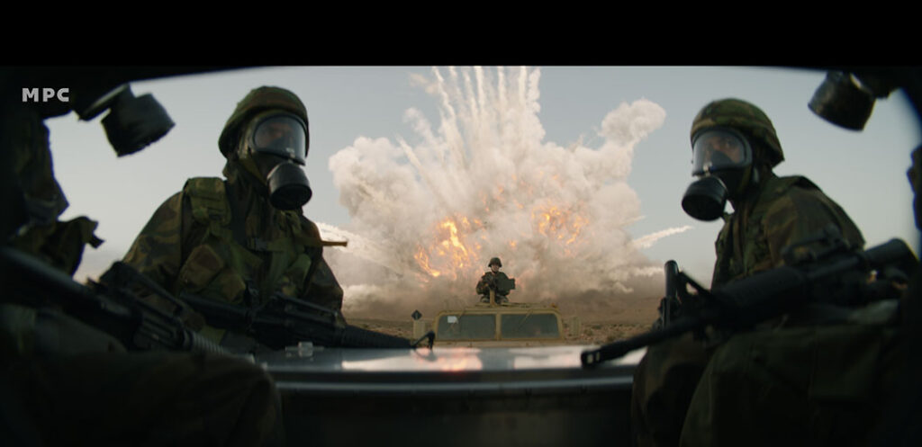 The final climax required a massive amount of computer power, storage and render time.