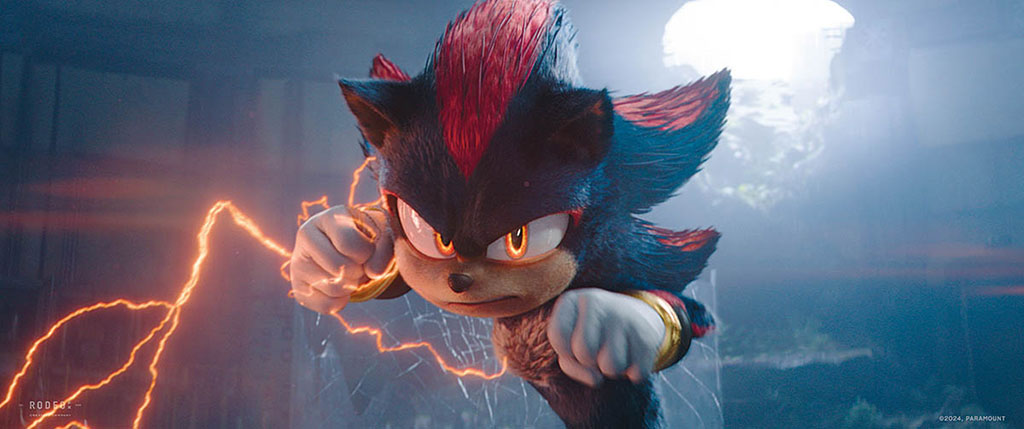 Sonic the Hedgehog helped SEGA pioneer the early video game industry and is now part of Hollywood.(Image courtesy of Rodeo FX, Paramount Pictures and SEGA)